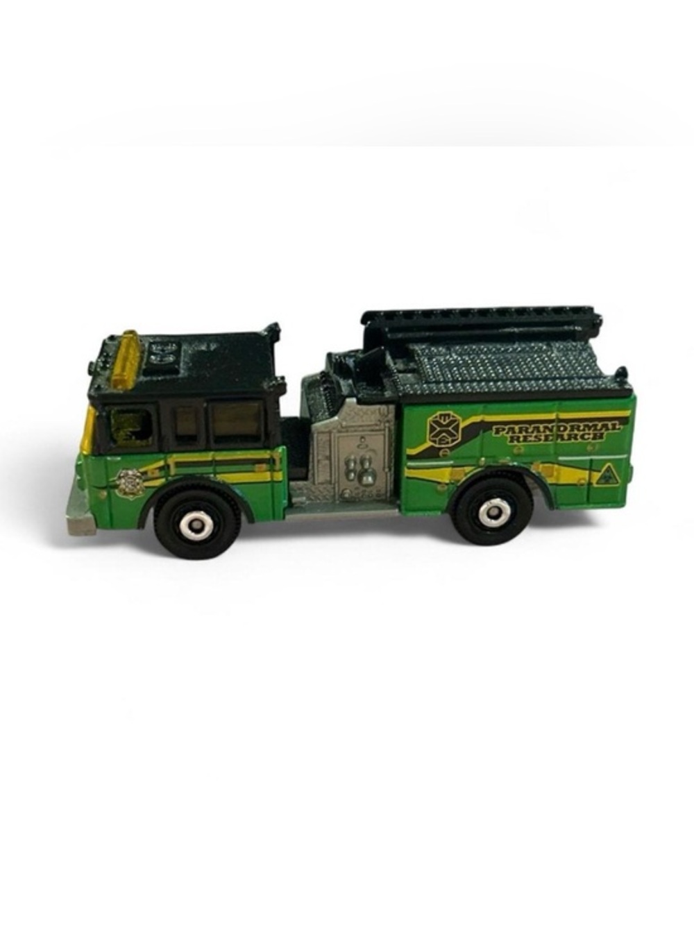 Matchbox Pierce Dash Fire Engine Paranormal Research Toy Truck Loose